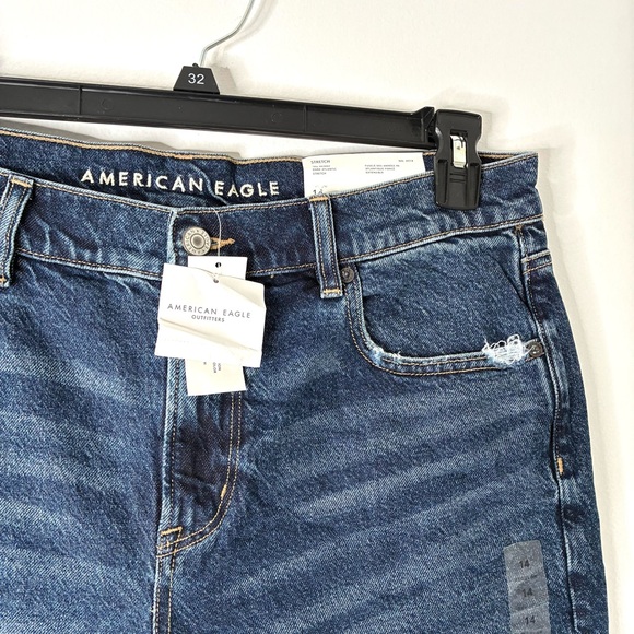 American Eagle 90’s Skinny Jeans High-Rise Vintage-Inspired Denim NWT - Picture 2 of 7